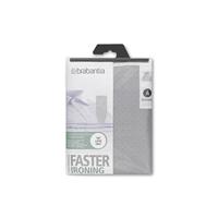 Brabantia strijkplankhoes A 110x30 cm 2mm schuim metallic - thumbnail