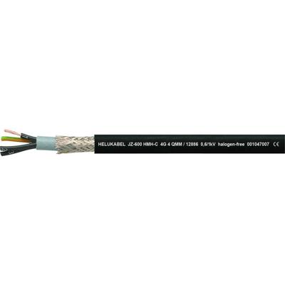 HELU JZ-600 HMH-C Stuurstroomkabel 5 G 1 mm² Zwart 12866-1000 1000 m