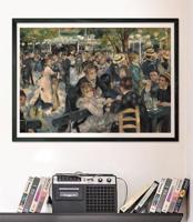 CLEMENTONI - Compact 1000 stukjes - Renoir: Bal bij de molen - thumbnail