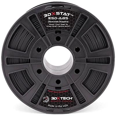 3D Xtech ABS2010750BK0 3DXSTAT Conductive ESD Filament ABS kunststof 1.75 mm 750 g Zwart 1 stuk(s) 3D Xtech ABS2010750BK0 3DXSTAT Conductive ESD Filament ABS kunststof 1.75 mm 750 g Zwart 1 stuk(s)