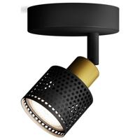 Philips Niall 8720169300071 Plafondspot GU10 Zwart, Goud - thumbnail