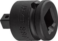 HAZET Verloopstuk 8807S · 3/8 inch (10 mm) vierkant hol · 1/4 inch (6,3 mm) vierkant massief · Lengte: 28 mm - thumbnail