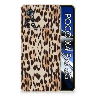 Xiaomi Poco X4 Pro 5G | TPU Hoesje | Leopard
