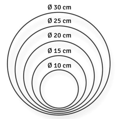 Vaessen Creative • metalen ringen set 3mm zilver 10x