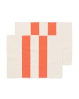 HEMA Placemat 35x45cm katoen strepen - 2 stuks - thumbnail