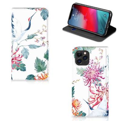 Apple iPhone 11 Pro | Hoesje maken | Bird Flowers