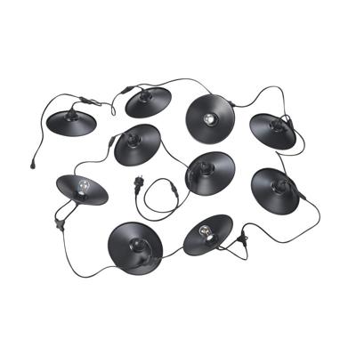 Trio LichtslingerChain zwart 10 lampjes - R74771932
