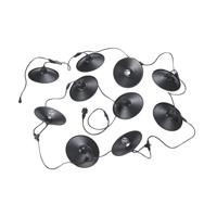 Trio LichtslingerChain zwart 10 lampjes - R74771932 - thumbnail