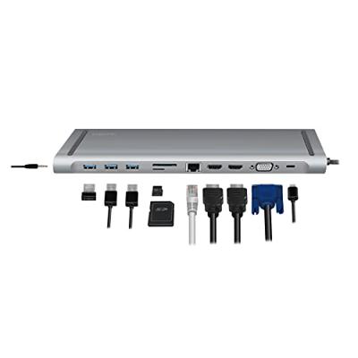 LogiLink UA0373 USB-C dockingstation Geschikt voor merk (dockingstation): Universeel USB-C Power Delivery, Geïntegreerde kaartlezer LogiLink UA0373 USB-C dockingstation Geschikt voor merk (dockingstation): Universeel USB-C Power Delivery, Geïntegreerde kaartlezer