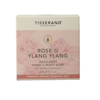 Tisserand Zeep roos & ylang ylang 100 Gram - thumbnail