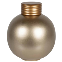 Vaas keramiek - vaas Gold Lady, bol - vaas goud - thumbnail