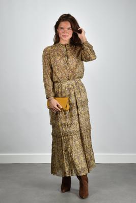 Marant Etoile rok Volomia JU0488FA-D1J14E khaki