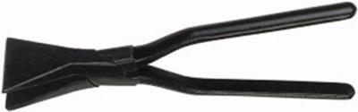 Erdi buigtang | lengte 270 mm | opgelegd 45graden gebogen | poedergecoat | 1 stuk - d341-60 - d341-60