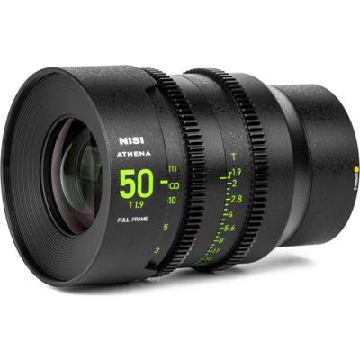NiSi 50mm T1.9 (E-Mount) ATHENA PRIME full frame cinema lens (no drop in filter)