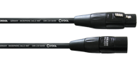 Cordial CIM5FM XLR Verbindingskabel [1x XLR-bus - 1x XLR-stekker] 5.00 m Zwart - thumbnail