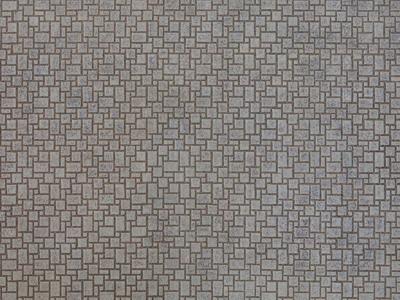 NOCH 0056722 Universeel Kartonnen 3D-plaat Moderne straatstenen