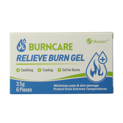 Burncare Gel sachet 3.5 gram 6 Stuks Burncare Gel sachet 3.5 gram 6 Stuks