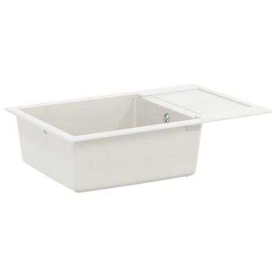 Wasbak Wit 780 x 500 mm 80% Kwarts en 20% Hars