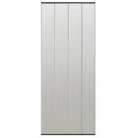 VidaXL Vliegengordijn 100x220 cm polyester mesh zwart - thumbnail