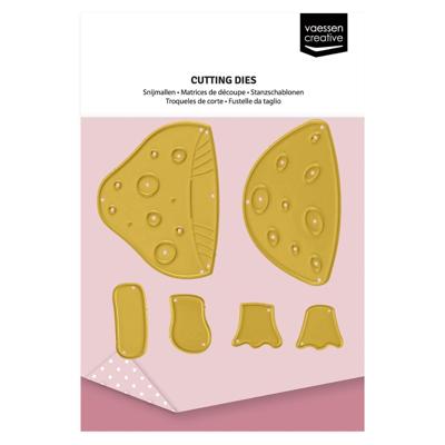 Vaessen Creative • snijmallen maak een paddenstoel 6st.