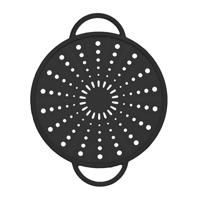 Emsa 514560 Smart Kitchen Antispatdeksel 26 cm Antraciet - thumbnail