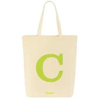 Cawö Cawö C Shopper Tas 50x45 natur/lime - thumbnail