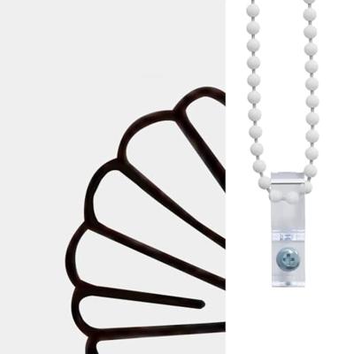 Doucherolgordijn met cassette 130x240 cm stofbreedte 126 cm