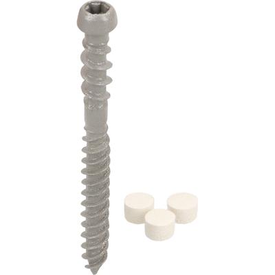 Unipanel schroef 4x50 100st incl.dopjes (2470)