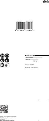 Bosch Accessories EXPERT C470 2608900839 Oscillerend schuurpapier Geperforeerd Korrelgrootte (num) 400 (l x b) 230 mm x 93 mm 10 stuk(s)