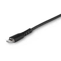 StarTech.com Premium USB-C naar Lightning Kabel 1m Zwart - USB Type C naar Lightning Charge & Sync Oplaadkabel met Aramide Vezels - Apple MFi Gecertificeerd - iPad Air iPhone 12 (RUSBCLTMM1MB) - thumbnail