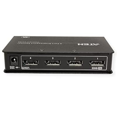 ATEN VS194-AT-G DisplayPort-splitter 4096 x 2160 Pixel Zwart ATEN VS194-AT-G DisplayPort-splitter 4096 x 2160 Pixel Zwart