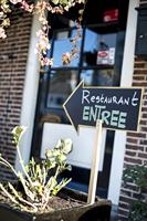 Krijtbord Securit pijl 440x270mm met houten pin - thumbnail