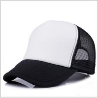 Blank Board mesh verstelbare Baseball Cap (rood) - thumbnail