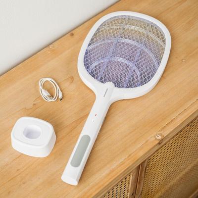 2-in-1 Oplaadbare Insectenracket met Uv-licht Elecfly InnovaGoods