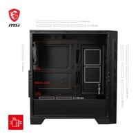 ATX Semi-toren doos MSI MAG FORGE 320R AIRFLOW Zwart Transparant - thumbnail