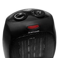 Adler AD 7702 Binnen Roestvrijstaal 1500 W Ventilator elektrisch verwarmingstoestel - thumbnail