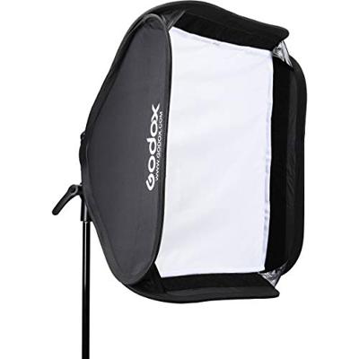 Godox S2 type Bracket Bowens + Softbox 80x80cm + Grid