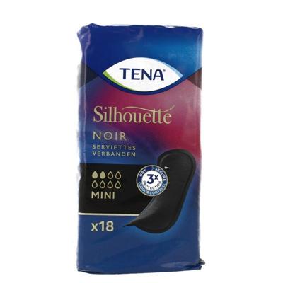 Tena Silhouette Noir Mini Tena Silhouette Noir Mini
