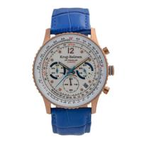 Krug Baumen 410703DS Air Traveller Diamond Heren Horloge 40mm - thumbnail