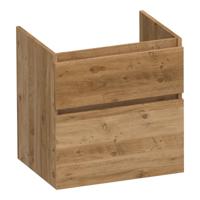 Brauer Delight - Onderkast - 60 cm - met 2 Softclose Lades Greeploos en 1 Sifon Uitsparing - Chateau - thumbnail