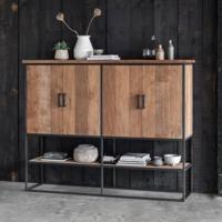 DTP Home Opbergkast 'Beam' Teakhout, 180 x 140cm, kleur Naturel - thumbnail