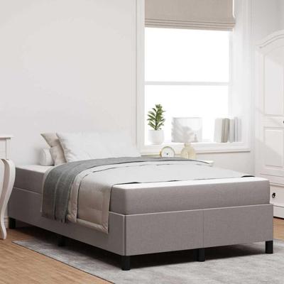 Boxspring bed Taupe en Zwart 120 x 200 cm