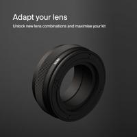 Urth Lens mount adapter: compatibel met M42 lens naar Sony E camera body (verlengbaar) - thumbnail