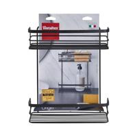 Metaltex origin doucherek 2-laags zwart - thumbnail