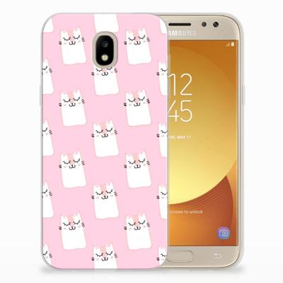 Samsung Galaxy J5 2017 | TPU Hoesje | Sleeping Cats Samsung Galaxy J5 2017 | TPU Hoesje | Sleeping Cats