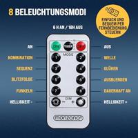 Kerst ijspegels 40 LED's 10.4m blauw - thumbnail