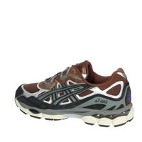 ASICS - GEL-NYC | Reddish Brown Black Leer Unisex - thumbnail