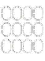 HEMA Douchegordijnringen transparant - 12 stuks (transparant) - thumbnail