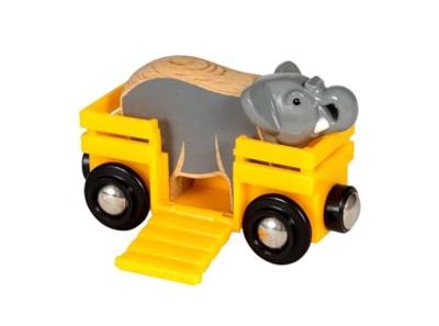 BRIO olifant en wagen