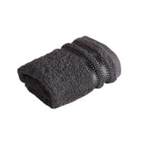 Vossen Vossen Gezichtsdoekje Cult de Luxe 7660 Graphit 30x30 - thumbnail